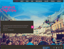 Tablet Screenshot of carnivalcollective.com
